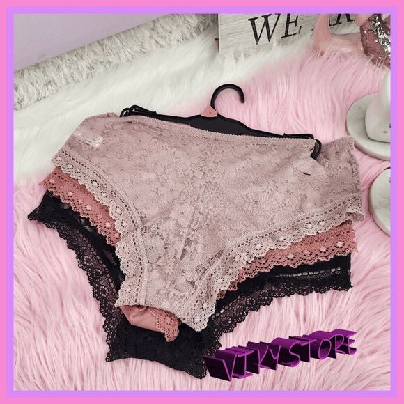 💖 NWT Prima Valentina 3 Pack Lace Bikini Multicolor L #7229 💖 - Picture 5 of 6